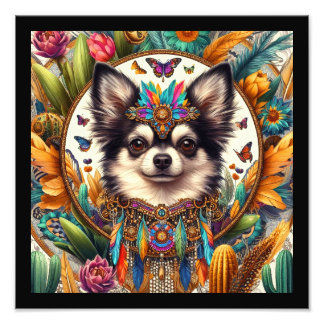 Impression Photo Portrait pour animaux de compagnie de 12 po x 12 p