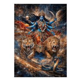 Impression Photo Pouvoirs de l'univers de la déesse Kali