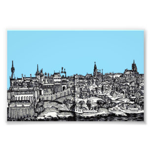 Impression Photo Prague capitale médiévale de la République tchèque