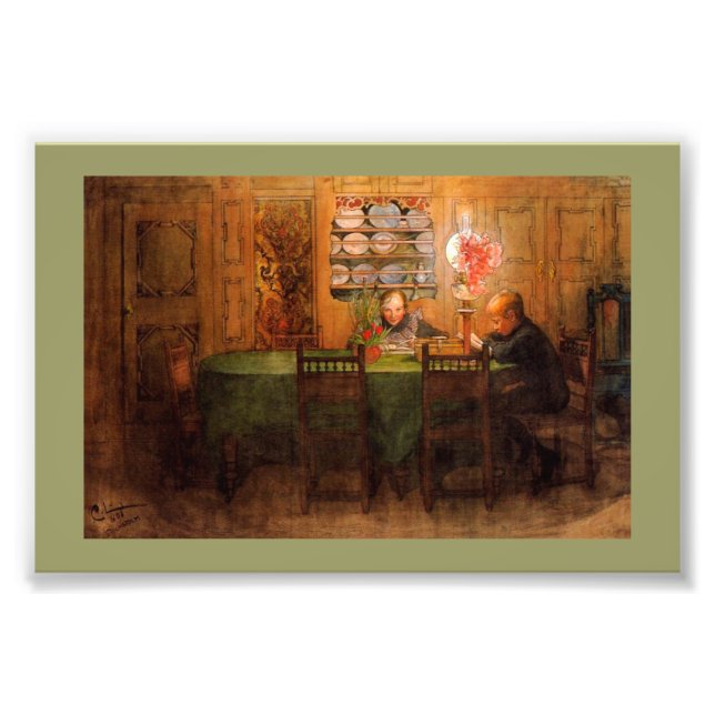 Impression Photo Premier travail à domicile 1898 (Devant)