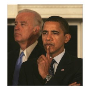 Impression Photo Président Barack Obama et Vice-président