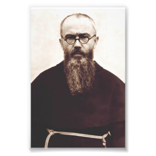 Impression Photo Prêtre catholique polonais Saint Maximilian Kolbe