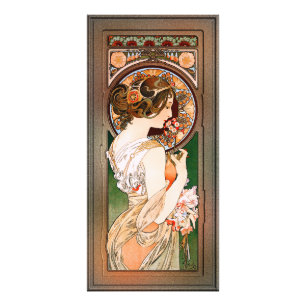 Impression Photo Primrose par Alphonse Mucha