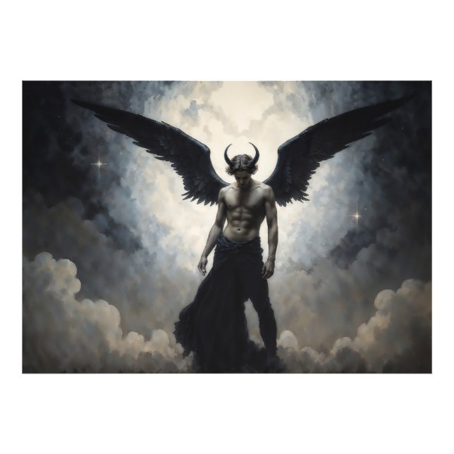 Impression Photo Prince de l'Enfer Lucifer (Devant)