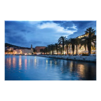 Promenade de Split en Croatie
