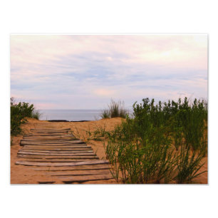 Impression Photo Promenade sur la plage