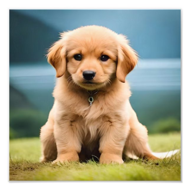 Impression Photo Puppy Nursery & Children's Room Prints (Devant)