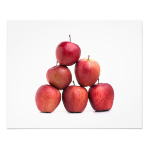 Impression Photo Pyramide de pommes red delicious