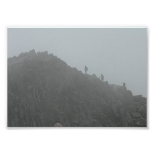 Impression Photo Randonneurs sur le sentier Knife Edge, Baxter Stat