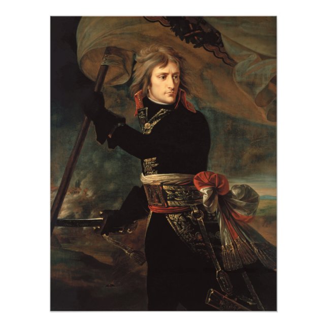 Impression Photo Rassemblement de Napoléon Bonaparte à la bataille  (Devant)