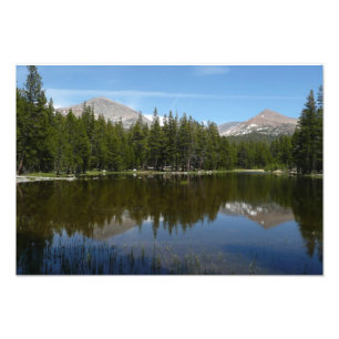 Impression Photo Réflexion du lac Yosemite
