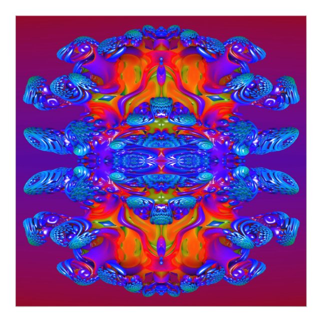 Impression Photo Réflexions Abstraites (Devant)