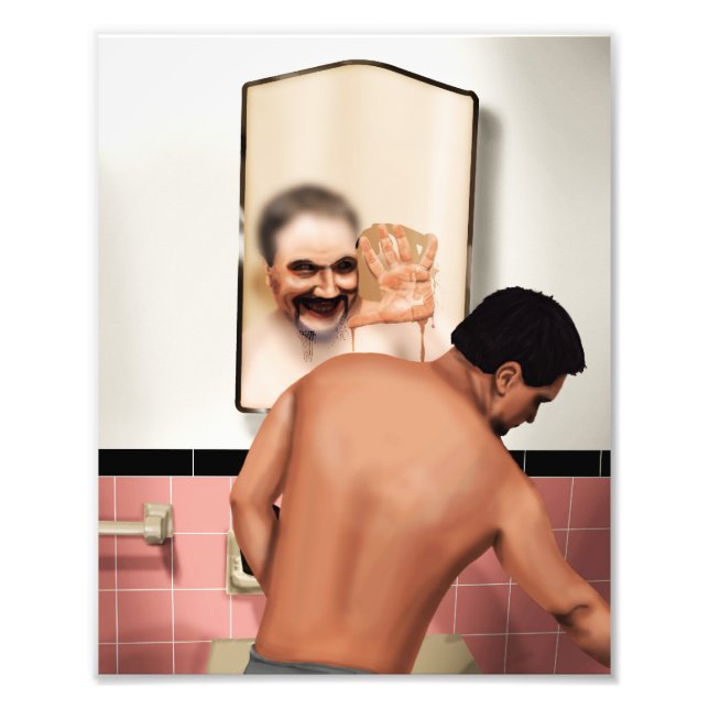 Impression Photo Réflexions déformées (Devant)