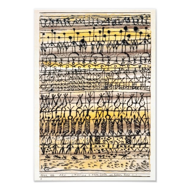 Impression Photo Refroidissement ERA dans un jardin de zone chaude  (Devant)