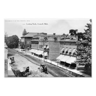 Impression Photo Regard North Croswell Michigan Vintage