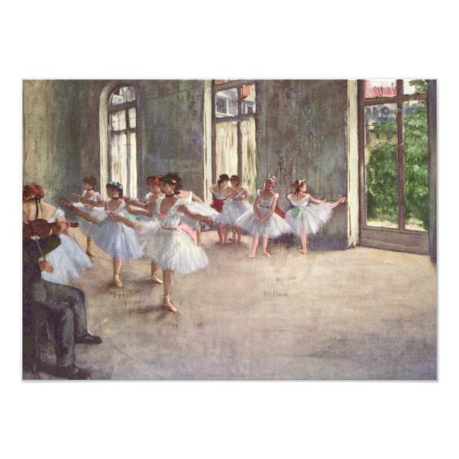 Impression Photo Rehearsal Degas (Devant)