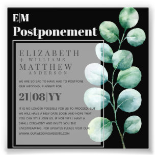 Impression Photo Remplacement Éucalyptus Verdure Changement de plan