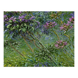 Impression Photo Représentation verdoyante et vibrante des fleurs d