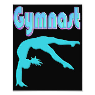 Impression Photo Ressort de gymnastique Départ Turquoise