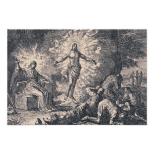 Impression Photo Résurrection de Jésus Christ par Jan Luyken