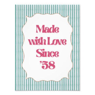 Impression Photo Retro Girly "Pretty Please" Print Vintage lumine