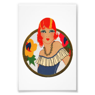 Impression Photo Rétro roux de contrôle de pont