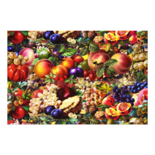 Impression Photo Retro Rustique Fruit Fruit Fruit Fruit Tropical Ét
