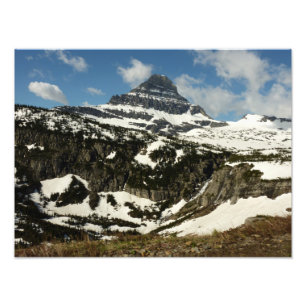 Impression Photo Reynolds Mountain depuis Logan Pass à Glacier Park