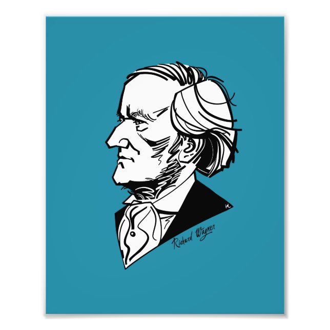 Impression Photo Richard Wagner (Devant)