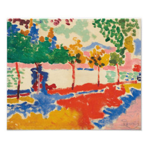 Impression Photo Rives de la rivière   André Derain  