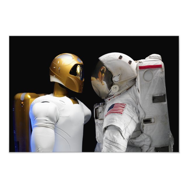 Impression Photo Robonaut 2, un astronaute habile et dextérité (Devant)