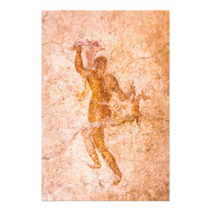Impression photo - Roman Fresco, Ancien Pompéi, It