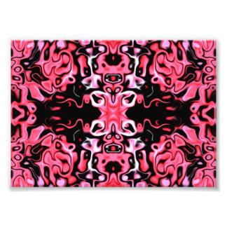 Impression Photo Rose dans les ténèbres