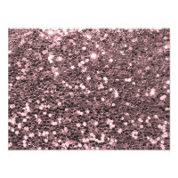 Rose Gold Faux Parties scintillant Étincelles