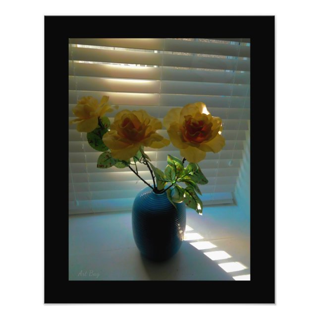 Impression Photo Roses à Sunlight - (Devant)