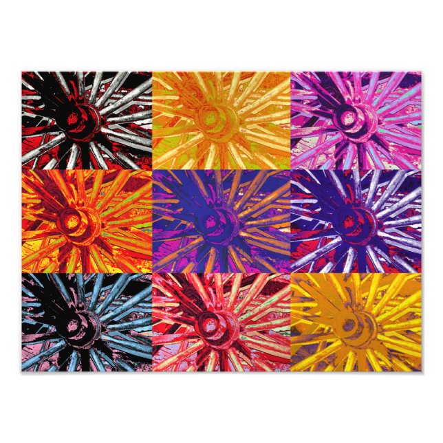 IMPRESSION PHOTO ROUES WAGON (Devant)