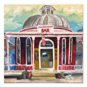 Impression Photo "Round House Bar" Mettre dans la baie