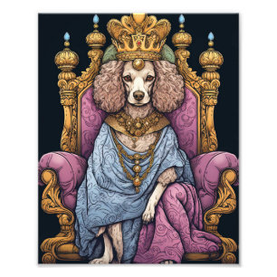 Impression Photo Royal Coronation King Charles Dog Funny