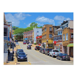 Impression Photo Rue principale 2 de New Jersey de Boonton