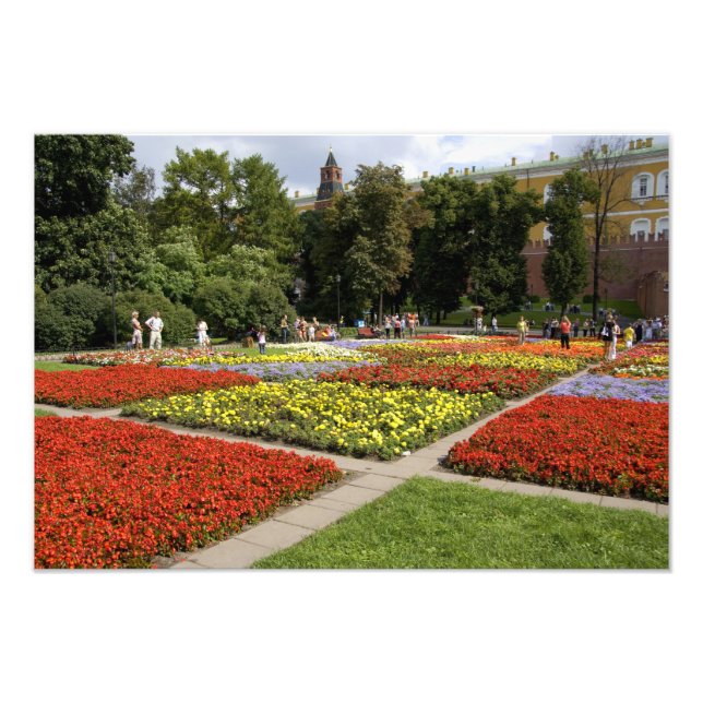 Impression Photo Russie, Moscou, Carré rouge, Alexandrovsky (Devant)