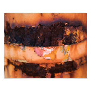 Impression Photo Rustscape Grunge