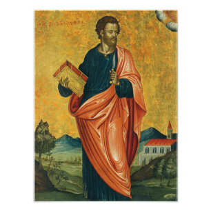 Impression Photo Saint Bartholomée l'icône orthodoxe apôtre