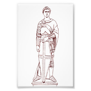Impression Photo Saint Georges de Donatello - Sculpture de la Renai