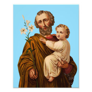 Impression Photo Saint Joseph gardien de la Sainte Famille