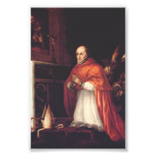 Impression Photo Saint Turibius de Mogrovejo Archevêque Art