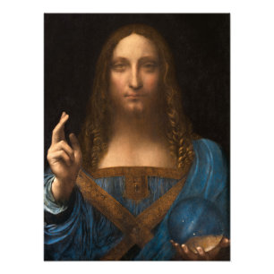 Impression Photo Salvator Mundi by Leonardo da Vinci