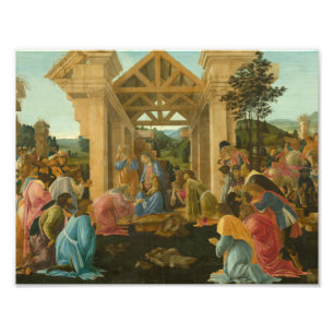 Impression Photo Sandro Botticelli - L'Adoration des Mages
