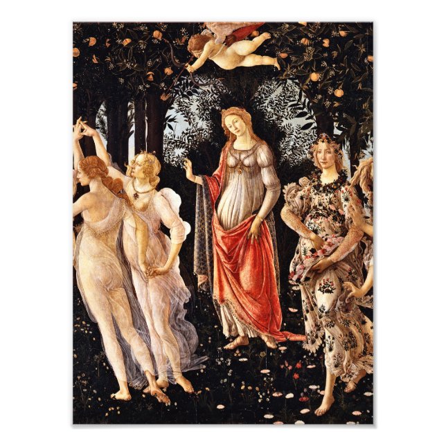Impression Photo Sandro Botticelli - Primavera, Printemps (Devant)