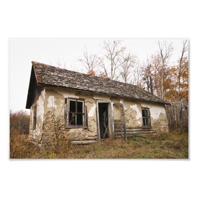 Impression Photo Saskatchewan abandonnée (Devant)