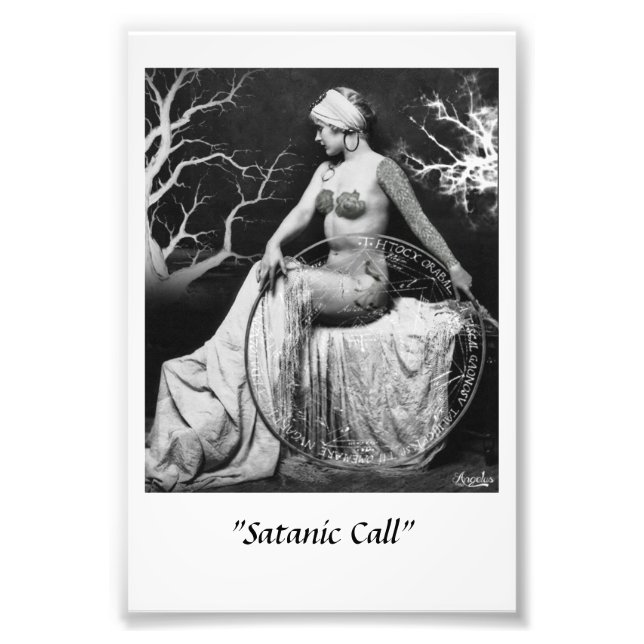 Impression Photo "Satanic Call" (Devant)